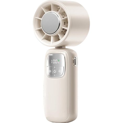 Ventilatore portatile ricaricabile,Ventilatore silenzioso e pieghevole,Ventilatore portatile ricaricabile tramite USB per campeggio (1/2)
