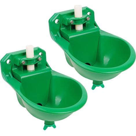 automatische Tränken, ABS-Kunststoff, Schwimmerventil, Abflussloch, für Schafe, Ziegen, Pferde (1/5)