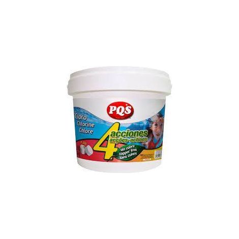 FPLUS cloro 4 acciones sin cobre t-250 gr 5 kgs , PQS CLORO PASTILLAS 4 ACCIONES 250GR 5 KG

Sin sulfato de cobre. Pastilla 250 gr, contenido en Cloro 86%, disolución lenta. 4 acc