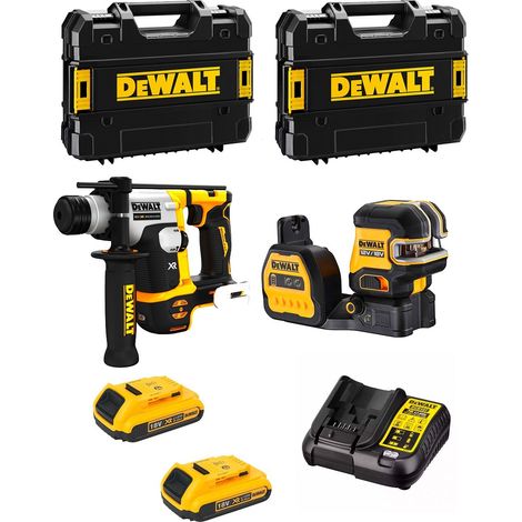 DeWALT Kit MTPROF04 (DCH172 + DCE088NG18 + 2 x 2,0 Ah + DCB107 + 2 x TSTAK II) (1/5)