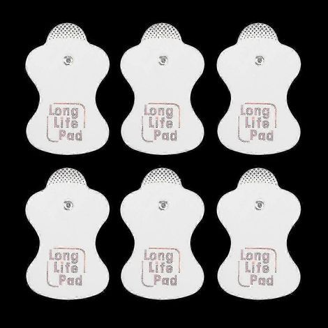 12pcs/6Pairs Replacement Electrode Pad for Omron Massagers Elepuls Long Life Pad