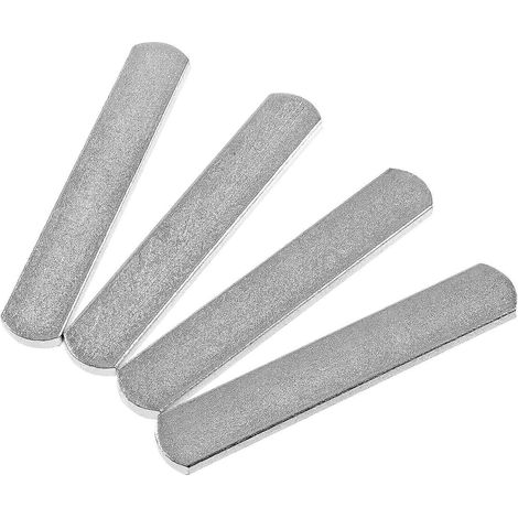 Sangles lestées pour les jambes, idéales pour l'entraînement physique (lot de 2, acier inoxydable argenté) (1/5)