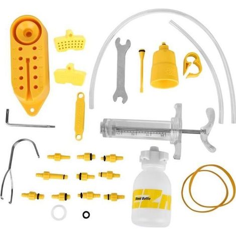 KLVGTIFS PUKit de purge de frein à disque hydraulique huile minérale outils de réparation de frein de vélo (1/4)