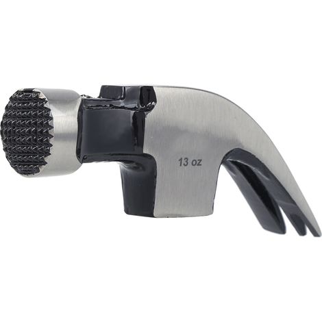 Marteau de menuisier à double griffe, tête ronde de 13 oz pour travaux de bois et bricolage (1/5)
