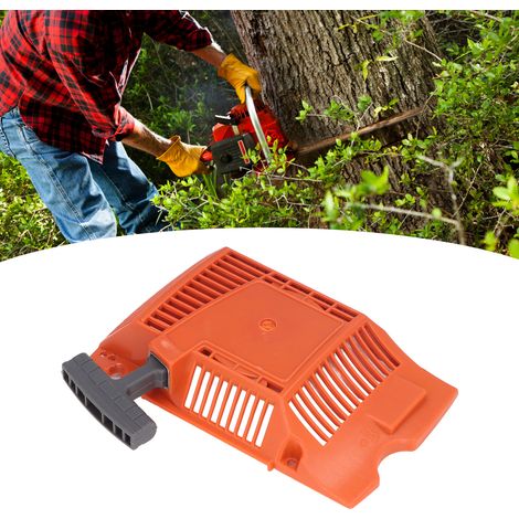 Plaque de démarrage pour tronçonneuse compatible avec les tronçonneuses Husqvarna 61 266 268 272 XP (1/5)