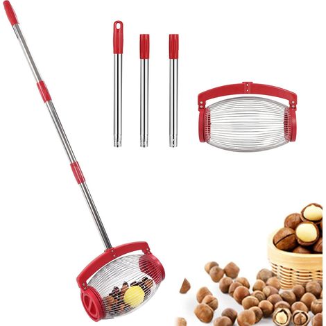 Top Roller for Acorn Picker - Manual Nut Collector, Top Roller for Nut Picker, Upper Leaf Picker, Pecan Picker (1/5)