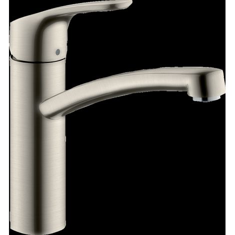 Hansgrohe Focus M41 - Miscelatore monocomando 160 per lavello, simil inox 31806800 (1/2)