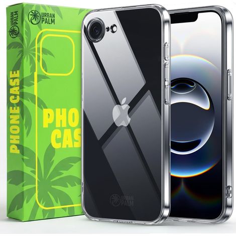 UrbanPalm Hülle für iPhone 17e / 16e, Silikon, Transparent (1/5)