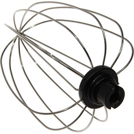 Fouet d'origine pour robot ménager Kenwood – Compatible avec modèles 1598/1 et 1598 BB4377673 – Ustensile de pâtisserie en acier inoxydable –