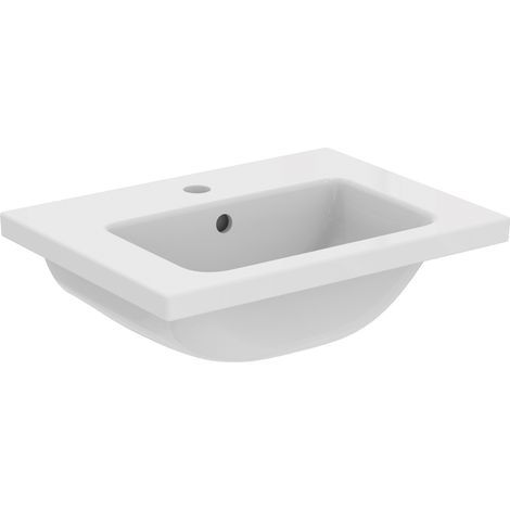 Ideal Standard I.Life S Compact Wall Hung Basin 500mm Wide - 1 Tap Hole