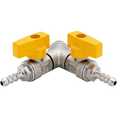 Bolla maschio con valvola a sfera portagomma 1/2 x 0,9 gpl dn 15 (1/2)