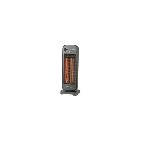 Estufa de carbono Orbegozo BP 7000, bajo consumo gracias a las resistencias de fibras de carbono, índice protección IP-20, oscilante, 2 potencias, 900 W (1/5)