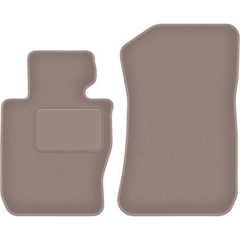 Tapis avant beiges pour : BMW X1 E84 xDrive 0 (2004-2011)