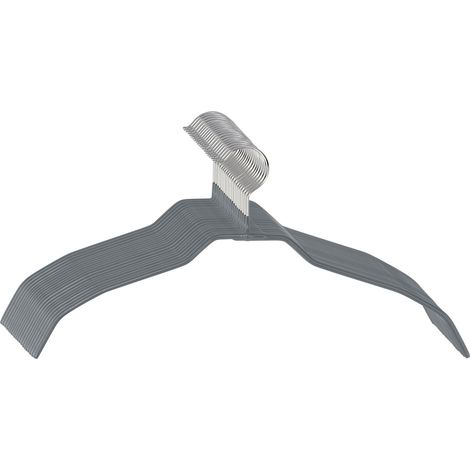 WENKO Juego de 20 Ganchos para Colgar Extrafinos, 41 x 0,5 x 21,5 cm (1/5)