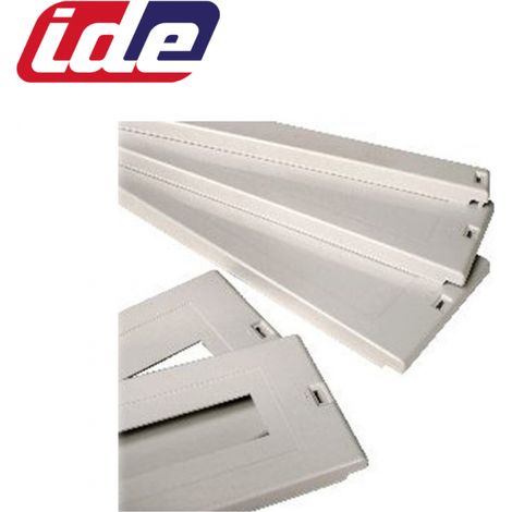 Tc150 Ide Plastron Plein Fixe Plastique 150mm - Compatible Coffret Atlantic Ide Et Atlantic Plus