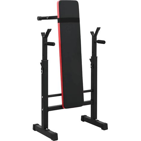 Banc de musculation Noir 67 x 126,5 x 111 cm CFW712682 (1/5)