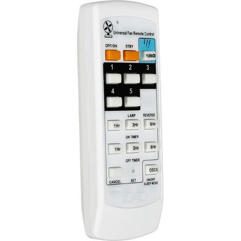 Télécommande pour ventilateur compatible Elmark infrarouge universel (1/5)