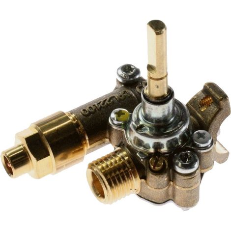 Robinet de gaz d'origine pour plaque de cuisson – Compatible Bosch, Gaggenau, Neff, Siemens, VIVA – Référence 00615324