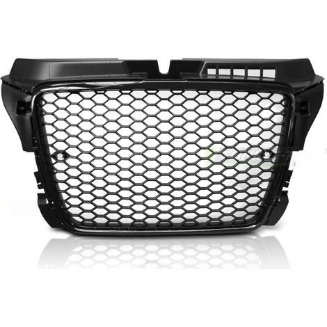 Calandre Avant pour Audi A3 de 2008 a 2012 Look Sport Brillant PDC-42036425 (1/5)