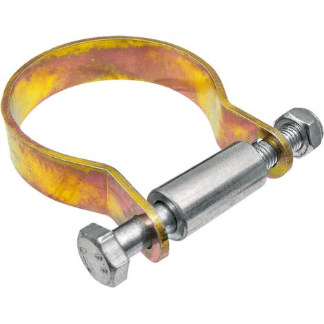 Klemme 120 mm für Anhängerkupplung und Traktorfederungssystem 12858