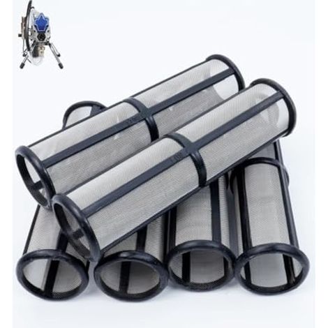 Lot de 6 filtres à mailles 243080 compatibles avec les pulvérisateurs Airless Graco pour Pro190, Pro210, Pro270 et Magnum A100 ProPlus, etc. Filtre de rechange Graco pour pulvérisateur de peinture (1/5)