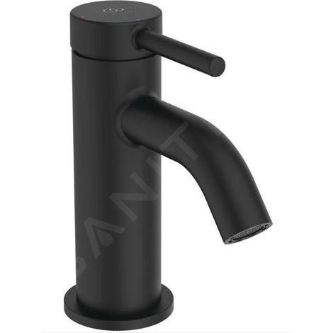 Ideal Standard Ceraline Nuovo - Mitigeur de lavabo, BlueStart, noir soyeux BD755XG (1/5)