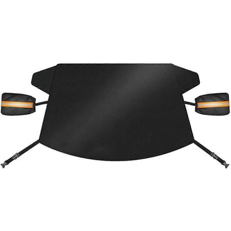 Housse de pare-brise universelle pour voiture 70 x 50 pouces, tissu 600D compatible avec les pare-brise, protection contre la neige, le gel, la poussière et le soleil, installation facile. WHBYV (1/4)