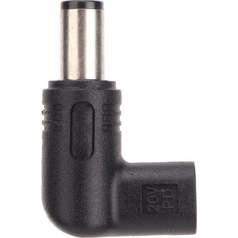 100-W-USB-C-auf-DC-PD-Adapter (90 Grad) für Dell-Laptops, 18,5–20-V-Trigger-Emulator