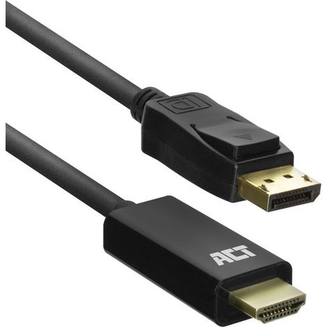 Câble DisplayPort vers HDMI - 4K Ultra HD 30 Hz - 1,8 m – AC7550 (1/4)