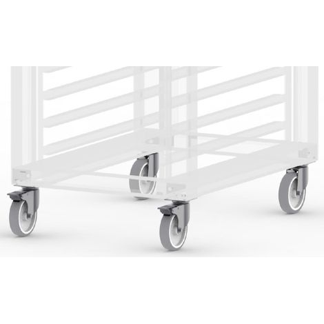 Kit de roulettes pour supports de four combiné - Buffalo