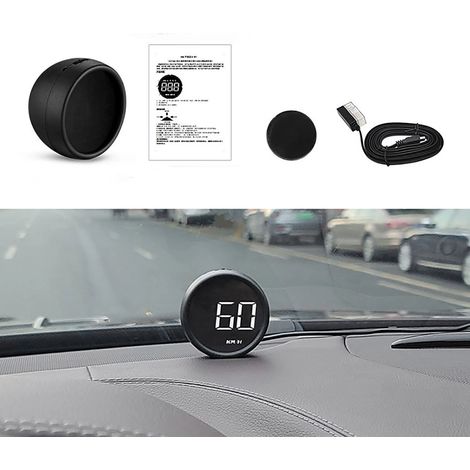 OBDII Speedomètre HUD Affichage tête vers le haut B1 détecteur de vitesse de diagnostic de voiture multifonctionnel (1/5)