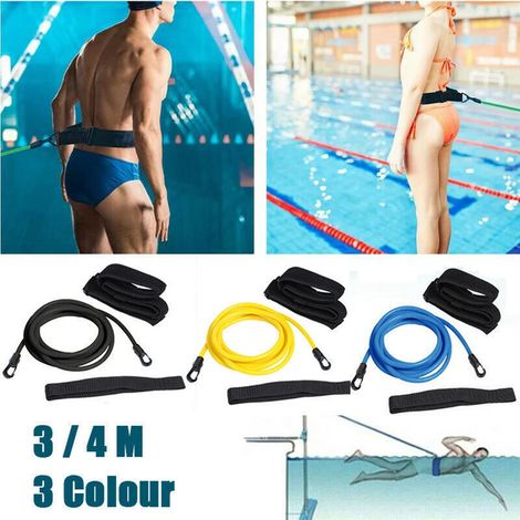 Bande de résistance élastique en tissu pour le renforcement musculaire, la musculation, la natation, les bras et les mains. (1/5)