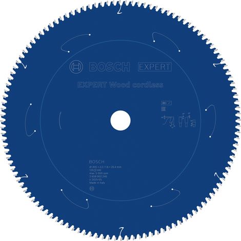 Bosch EXPERT Wood cordless Circular Saw Blade 305 x 2.2/1.6 x 25.4mm T120 (1/5)