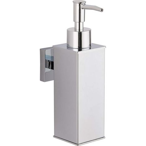 Distributeur de savon mural en acier inoxydable 304 Chromé (1/5)