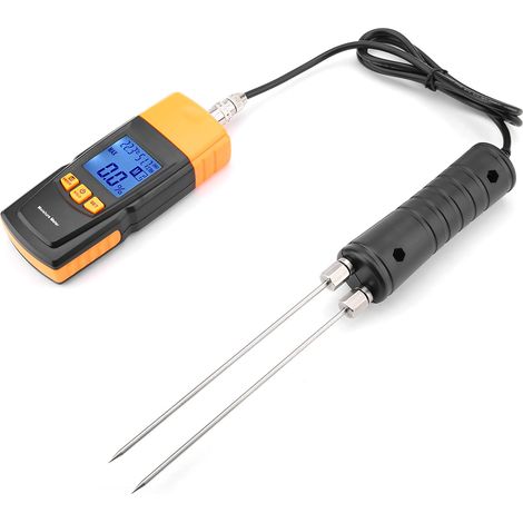 GM620 Digitaler Holzfeuchtedetektor mit LCD-Anzeige, einstellbar, Messbereich -10 bis 60 °C (1/5)