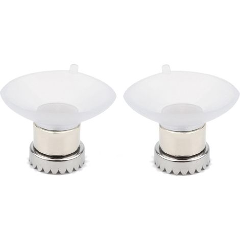 Lot de 3 Porte-Savons Magnétiques à Ventouse  Design Simple & Fixation Puissante  Acier Inoxydable  Support Mural  sans Perçage  Salle de Bain  Cuisine  WC