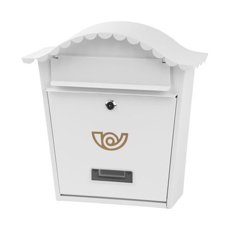 Briefkasten NAPOLEON B 365x365x135 mm, Post, weiß