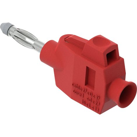 Electro PJP 1064-PRO-CD1-R Fiche banane mâle, droit Ø de la broche: 4 mm rouge 1 pc(s) D390852 (1/2)