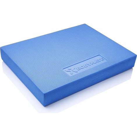 Tapis d'équilibre - 1 pièce - Mousse haute densité - Rééducation et fitness - Yoga et Pilates - Bleu 44x33x6 cm (Bleu foncé 40335 cm) (1/5)
