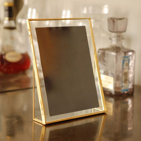 14 x 16 x 4,7 cm Schlichter, geometrischer Glas-Pflanzenhalter mit Halterung (1/5)