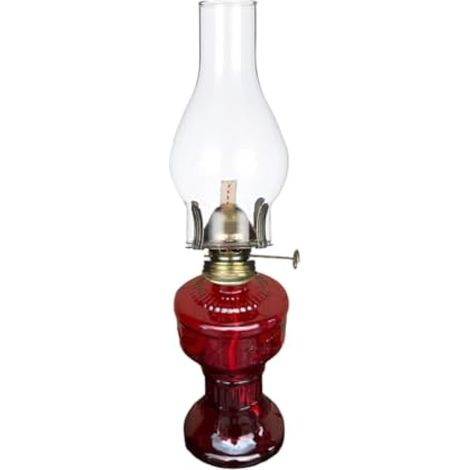Lampe à huile rustique pour intérieur et intérieur, décoration d'intérieur, lanterne à huile C (1/5)