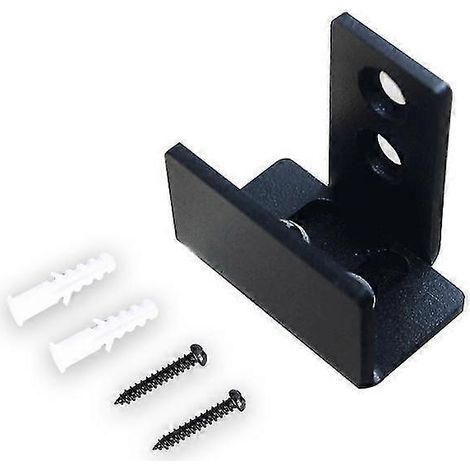 Verstellbare Bodenführung mit Schwenkstopper aus Stahl für Scheunentorbeschläge, Türgleitschienenmechanismus, Möbel (1/5)