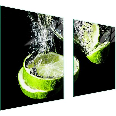 PLACA PROTECTORA DE VIDRIO PARA ESTUFA 85x52 LIMÓN (1/5)