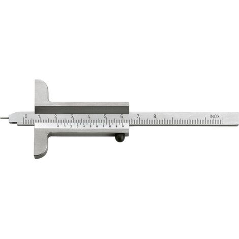 FORTIS Tiefenmess. mit Messstift 200mm 1/50 (1/5)