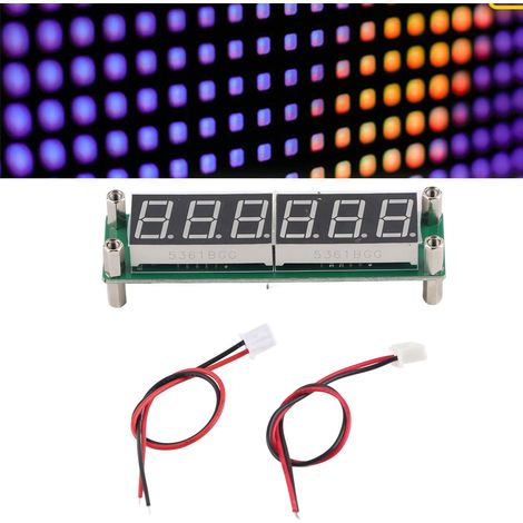 Compteur de fréquence numérique PLJ-6LED-H 1MHz-1000MHz avec affichage LED vert (1/5)