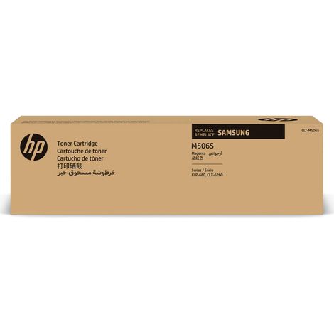 Samsung CLT-M506S Magenta Original Toner Cartridge cartucho de tóner 1 pieza(s) (1/2)