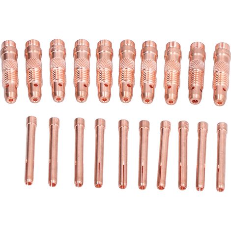 mandrin, électrode de tungstène liquide conductrice, pince, trou épaissi, accessoires et consommables pour pistolet de soudage à l'arc argon (1/5)