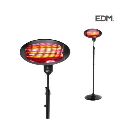Estufa de Cuarzo de Exterior con Pie 2000W EDM
