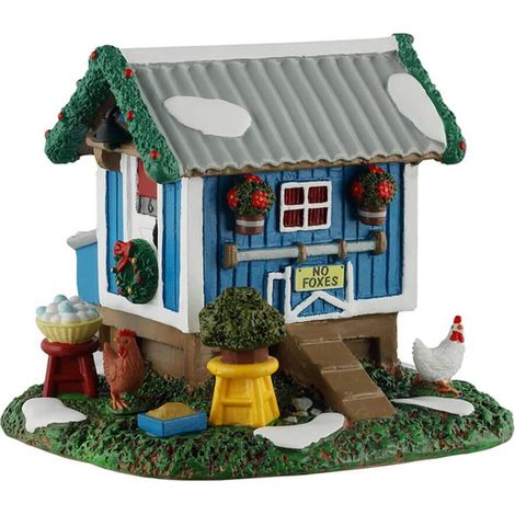 Lemax Hühnerstall für den Garten 8,2x10,1x9,2