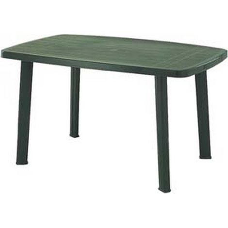 1PZ TAVOLO DA GIARDINO "FARO" VERDE CM.135X82X72H. - cm.137x85x72h. - peso kg.9,5